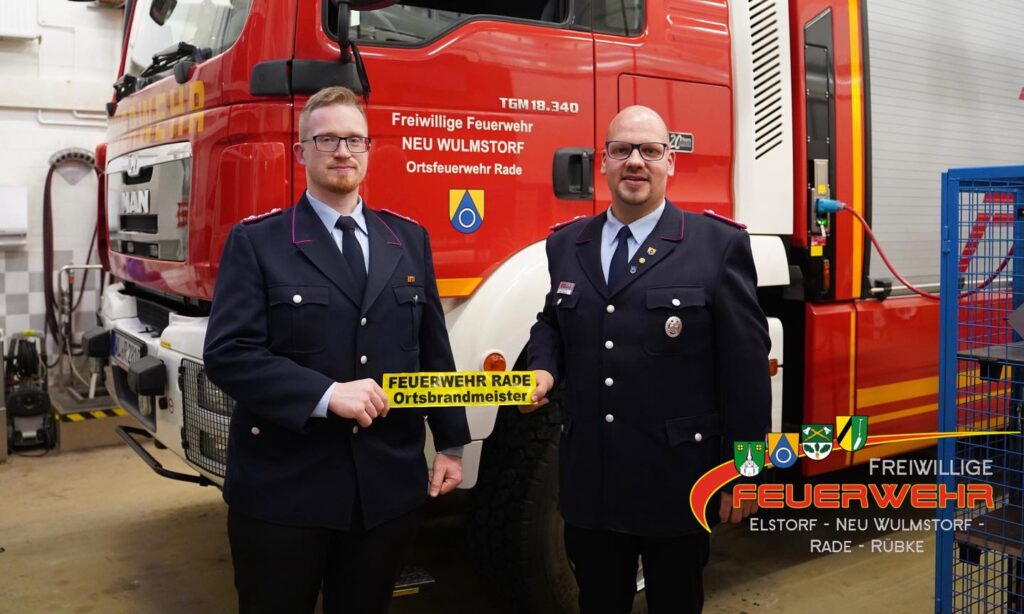 Mehr über den Artikel erfahren Neuer stellv. Ortsbrandmeister in Rade!